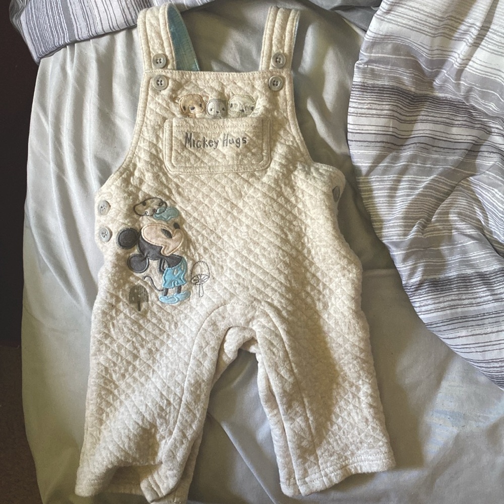 Mickey Mouse overalls
